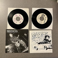 MELVINS GIGANTIC 50+ EP 7” DISCOGRAPHY LOT KING BUZZO COLOR VINYL – Nirvana KBD