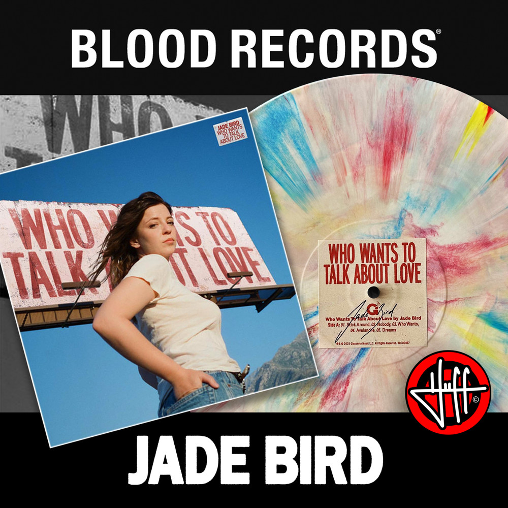 LIMITED /500 & Signed! BLOOD ® JADE BIRD – Who Wants To Talk About Love Vinyl LP