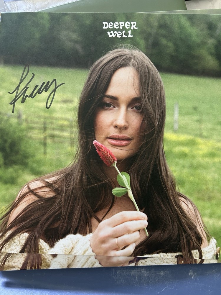 Kacey Musgraves- Deeper Well Vinyl Cardinal Picture Disc + Signed 12×12 Insert