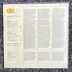 Deutsche Grammophon Schumann Symphonie Nr. 2 Karajan Stereo 2530 170 LP