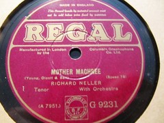 1928 RICHARD NELLER British tenor I hear you calling me/ Mother Machree REGAL