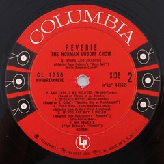 The Norman Luboff Choir – Reverie – 1959 Mono LP Vinyl Record Hollywood CL 1256