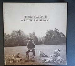 GEORGE HARRISON All Things Must Pass EX 3LP Box Set + Poster Apple Original 1970
