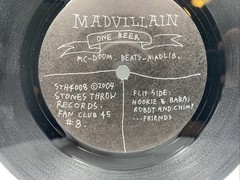 MF DOOM – Madvillain-One Beer 7” Promo Single-Only 1000 Pressed-RARE