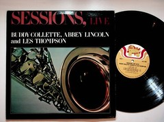 1976 Buddy Collette Les Thompson Abbey Lincoln Sessions Live Vinyl LP Record VG+