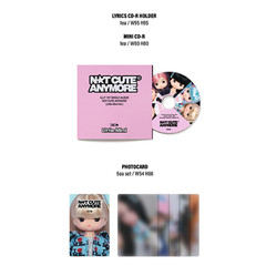 ILLIT – 1st Single Album [NOT CUTE ANYMORE] Little Mimi Ver/Doll+CD+5 Card+etc