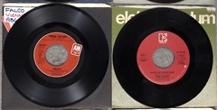 17pc Lot VINTAGE 45rpm VINYL 7″ RECORDS / 1970s & 1980s SINGLES ELECTRONIC ONLY