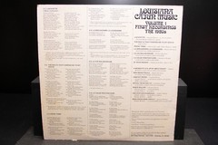 Louisiana Cajun Music Volume 1: First Recordings – The 1920’s – Vinyl Record Lp