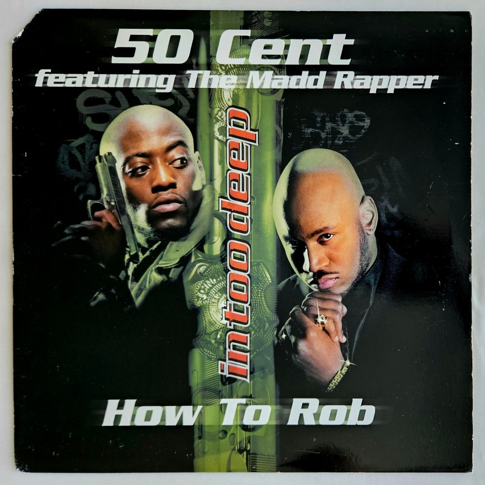 1999 – 50 CENT – HOW TO ROB / ROWDY ROWDY – SONY MUSIC ORIGINAL PRESSING