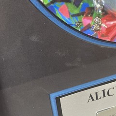 Alice Cooper Hey Stoopid vinyl in frame One Of A Kind.
