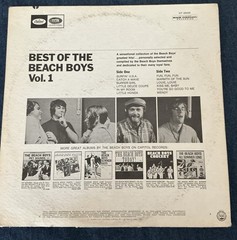 Vintage LPs “Best of the Beach Boys” Vols. 1 & 2, 1966 & 1967 Stereo Capitol