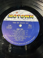 The Four Tops Greatest Hits MS 662 Vinyl LP Best Of Motown 1967