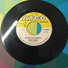 Bee Gees – Run To Me/Road To Alaska – 1972 ATCO Records 45-6896 7″ 45-RPM VG