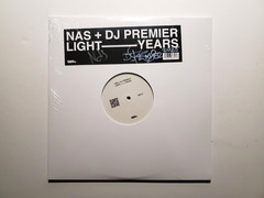 NaS + DJ Premier – Light-Years **Autographed Day One Edition** 2 LP *NEW SEALED*