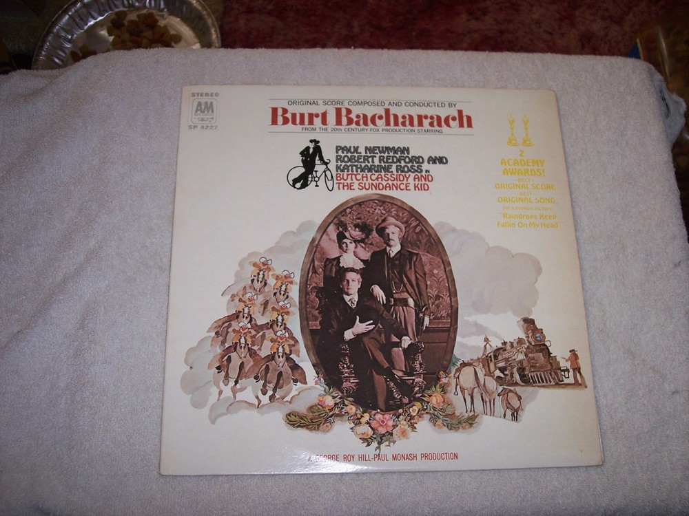 LP–BUTCH CASSIDY AND THE SUNDANCE KID ORIGINAL SCORE **NM VINYL** #1363