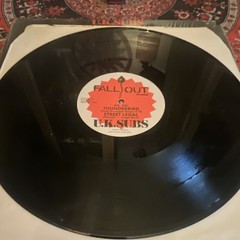 U.K. Subs Hey! Santa Fallout FALL 044 Black Vinyl Record Punk