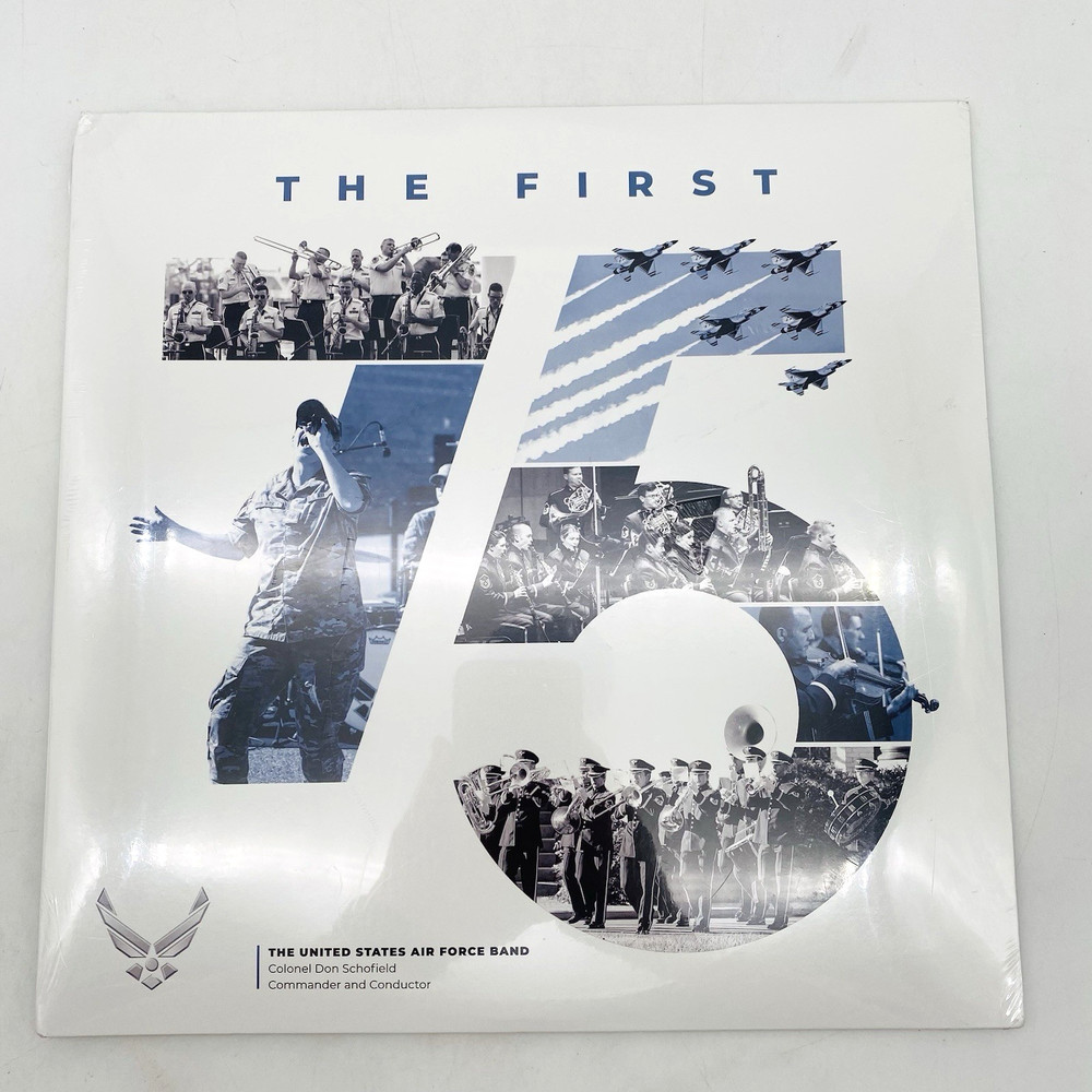 First 75: The United States Air Force Band Double Gatefold Vinyl Double LP NEW
