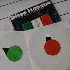 Disco Italiano Box SET Sides of Disco Club Music VTG Vinyl 2 LP Tested
