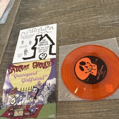 Groovy Ghoulies Graveyard Girlfriend 45” also Trick or treat Deviltown LK 186