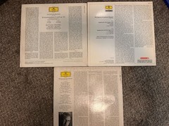 Vintage Deutsche Grammophon Classical Vinyl Records Lot of 3 GREAT Cond.