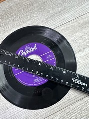 Capitol Records 45 RPM Johnny Standley – It’s In The Book – Part 1 / Part 2