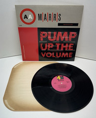 MARRS (M|A|R|R|S) Pump Up The Volume 12″ 45 rpm 4th B’Way 1987 80s Dance