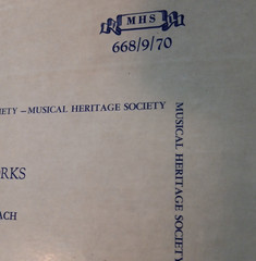 The Organ Works of Johann Sebastian Bach~Volume IX~MHS 668/9/70 Box Set