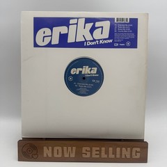 Erika ‎– I Don’t Know Vinyl 12″ Electronic Euro House