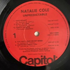 Natalie Cole Unpredictable LP Vinyl Record Album 1977 NMINT