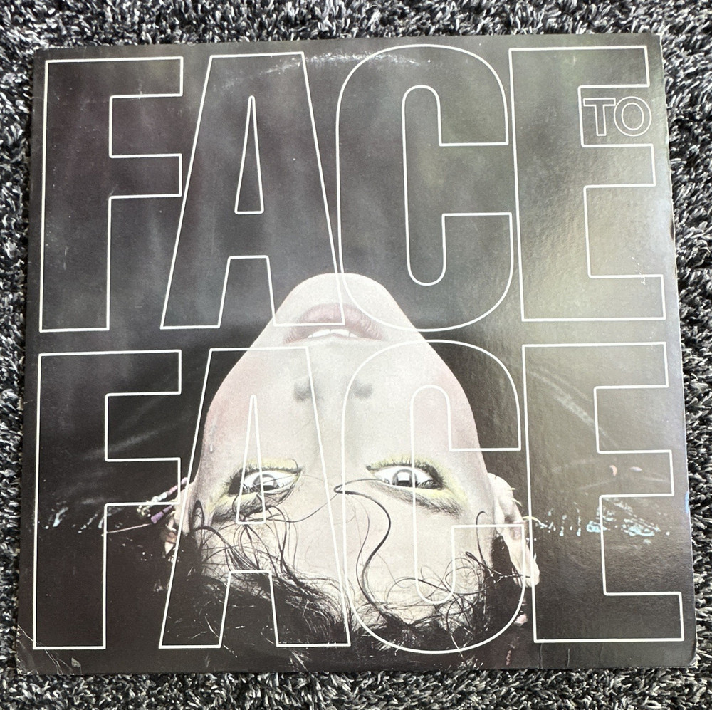 Face to Face – Face to Face, A&M Records 12″ Black Vinyl LP 33 RPM