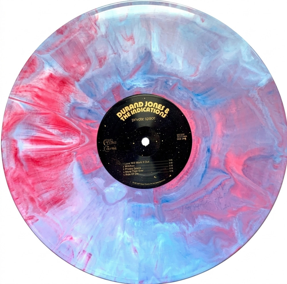 Durand Jones and the Indications Private Space Cotton Candy Vinyl Limted Ed 300