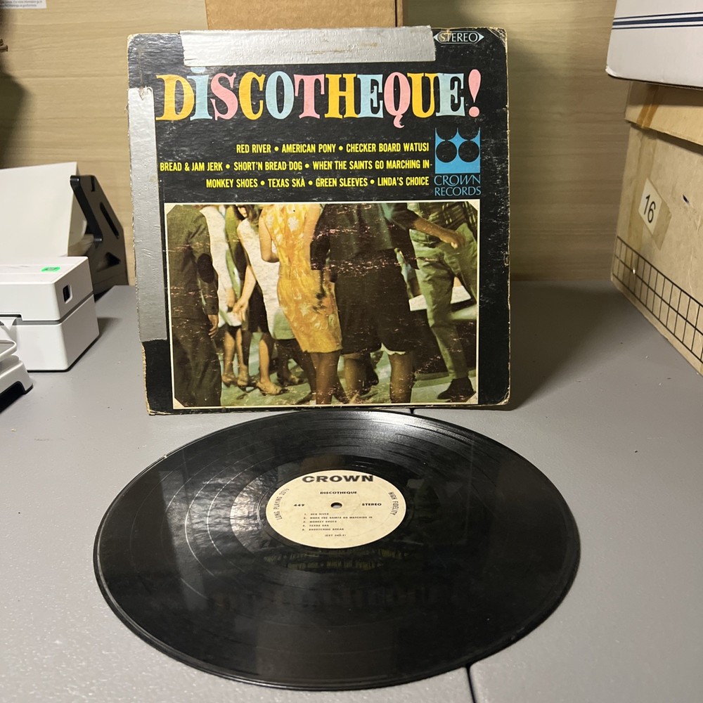 Unknown Artist Discotheque! Crown Records 12” LP