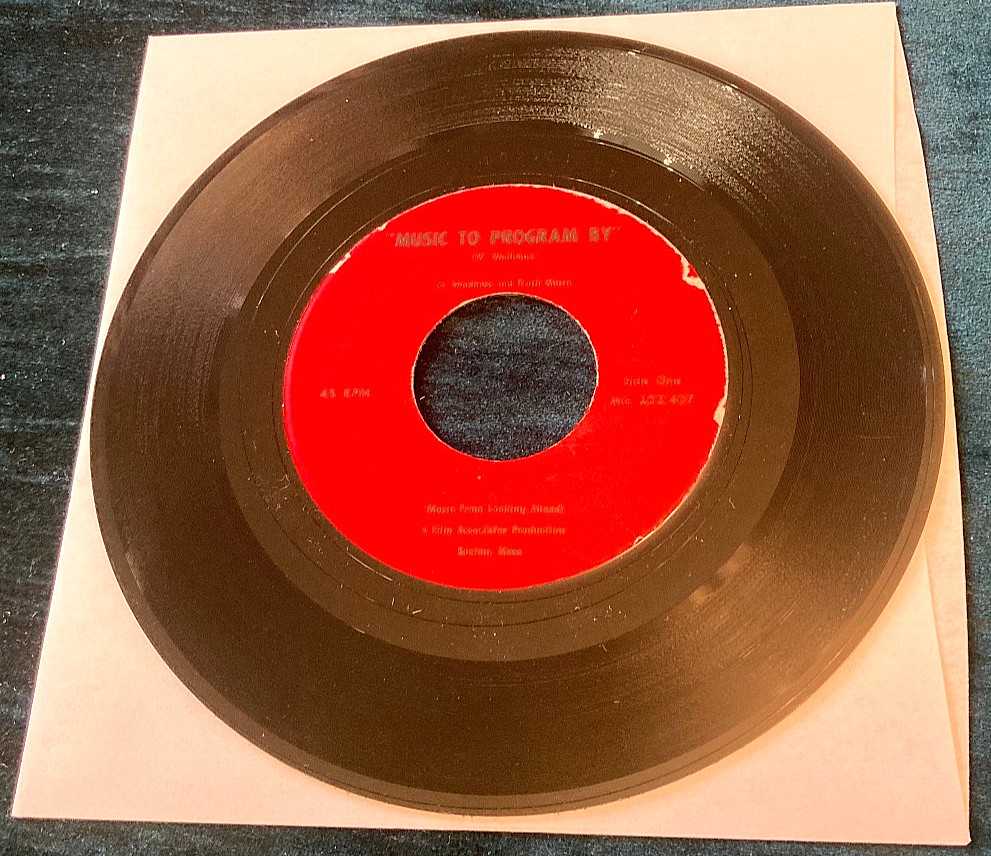 Music to Program By (Music from Looking Ahead) 45 unknown private press rock