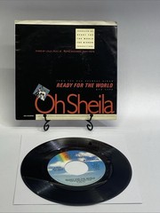 Ready For The World Oh Sheila 7″ 1985 Vinyl Single 45rpm MCA Record MCA-52636