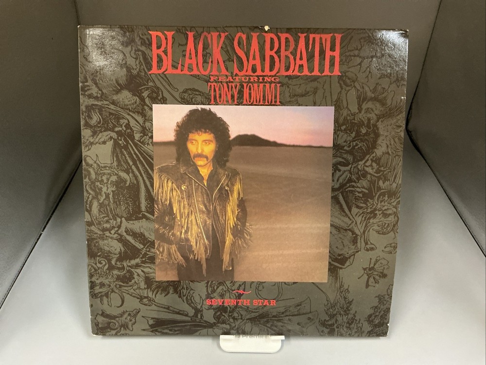 BLACK SABBATH Featuring Tony Iommi Seventh Star LP-1986 Glen Hughes- Ships Free