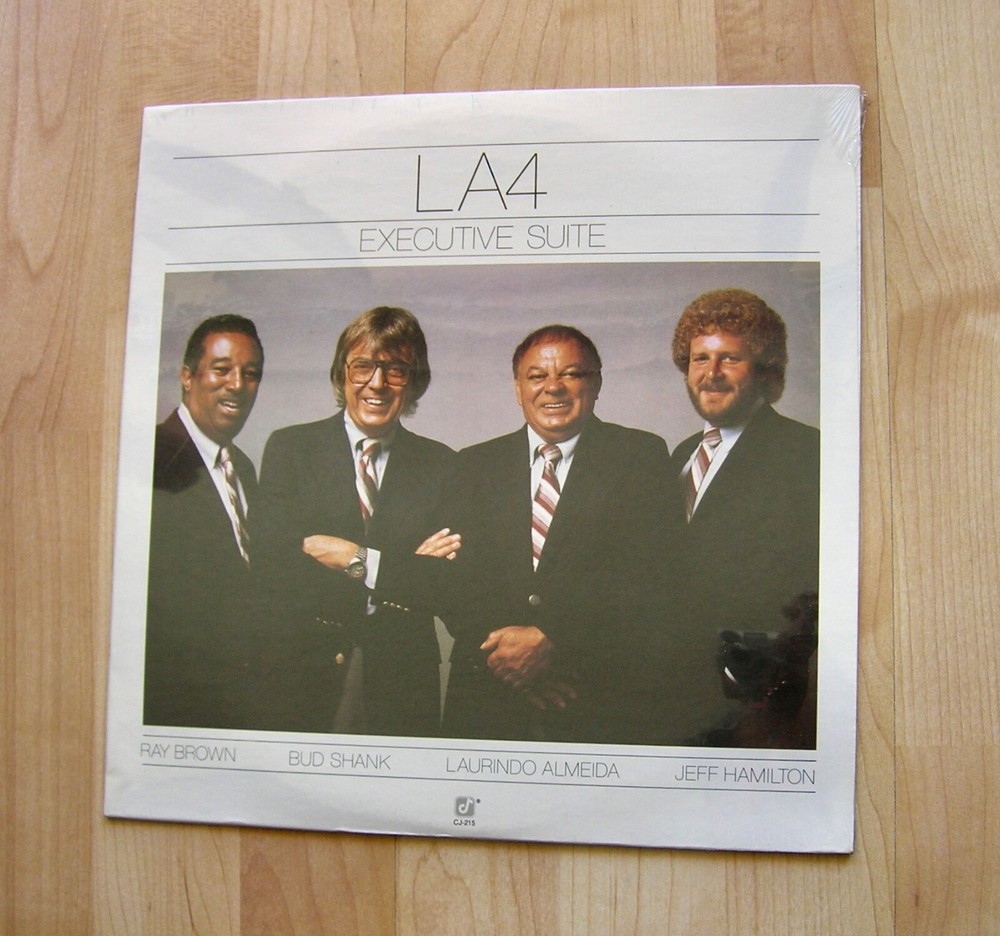 LA4 executive suite Concord CJ 215 Ray Brown / Bud Shank SEALED