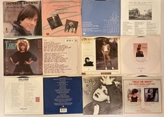 Lot of 12 1980s Pop Rock 7″ Vinyl Records w/ Picture Sleeves Phil Collins