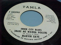 MARVIN GAYE -PROMO-INNER CITY BLUES (MAKE ME WANNA HOLLER-VG+/EX VINYL/EX AUDIO