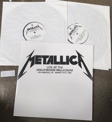 Metallica Live At The Hollywood Palladium Vinyl Record Likely Part of The Album