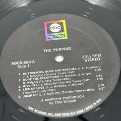 The Purpose Of the Purpose Is The Blues Vinyl Lp 1968 Original Cleaned EX/G+