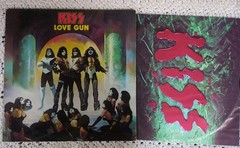 Classic Rock ’70s (4) LP Lot: LED ZEPPELIN IV, Fleetwood Mac, Alice Cooper, KISS