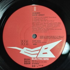 DAVID BENOIT-SUMMER K28P-6420 JAPAN PROMO ISSUE 1LP OBI,INSERT,POST CARD