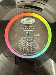 Original 1964 U.S. pressing of Meet The Beatles! on Capitol Records T-2047 Mono