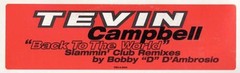 Tevin Campbell – Back To The World (12″, Promo) (Near Mint (NM or M-)) 291487621