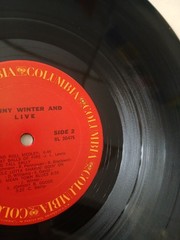 “Johnny Winter And” Lp. Signed By Rick Derringer. Disc Is MINT Cover Is VG+ L👀K