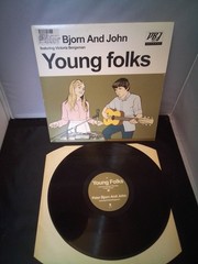 BJORN AND JOHN YOUNG FOLKS 2007 12″ SINGLE WHICHITA RECORDS WEBB151T Tested