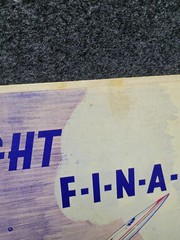 Vintage Vinyl LP Flight F-I-N-A-L Forrest McCullough Word Records 1965 Spoken Al