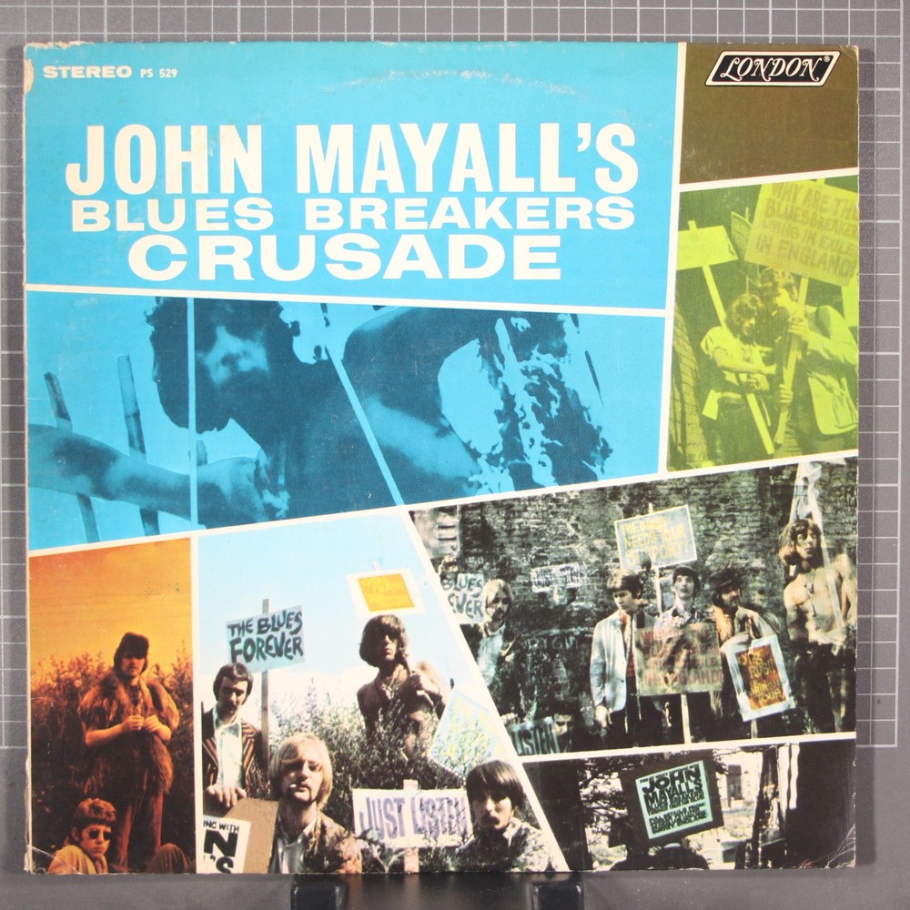 John Mayall &The Bluesbreakers Crusade LP London PS 529
