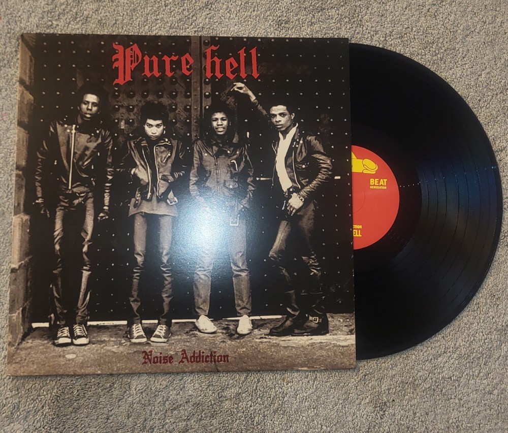 PURE HELL – NOISE ADDICTION (LIMITED EDITION) VINYL LP Mint