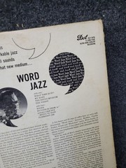 Vintage Ken Nordine Word Jazz 12″ Black Vinyl LP Dot Records DLP 3075 1957 Jazz